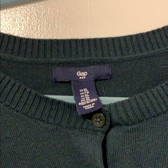 Dark/Forest Green Gap Cardigan Size XL - Picture 2 of 3